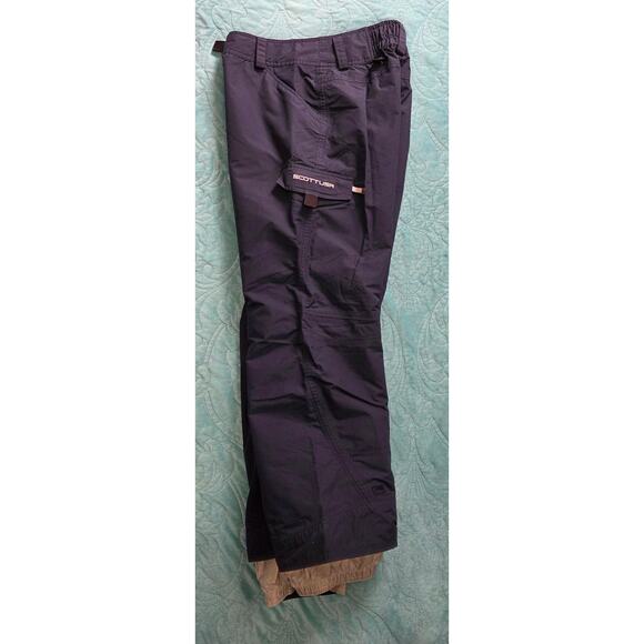 SCOTT USA Blue Waterproof Insulated Ski / Snow Pants Women's size Large - Picture 5 of 5